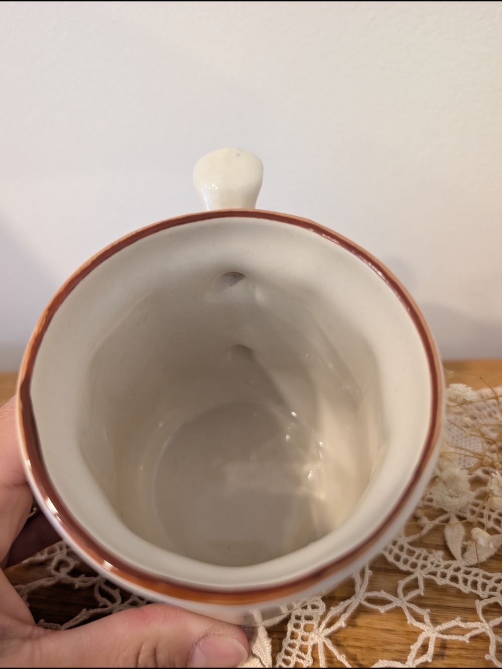 Vintage Vermont Mug – Hermit Thrush & Red Clover Design - Picture 8 of 8